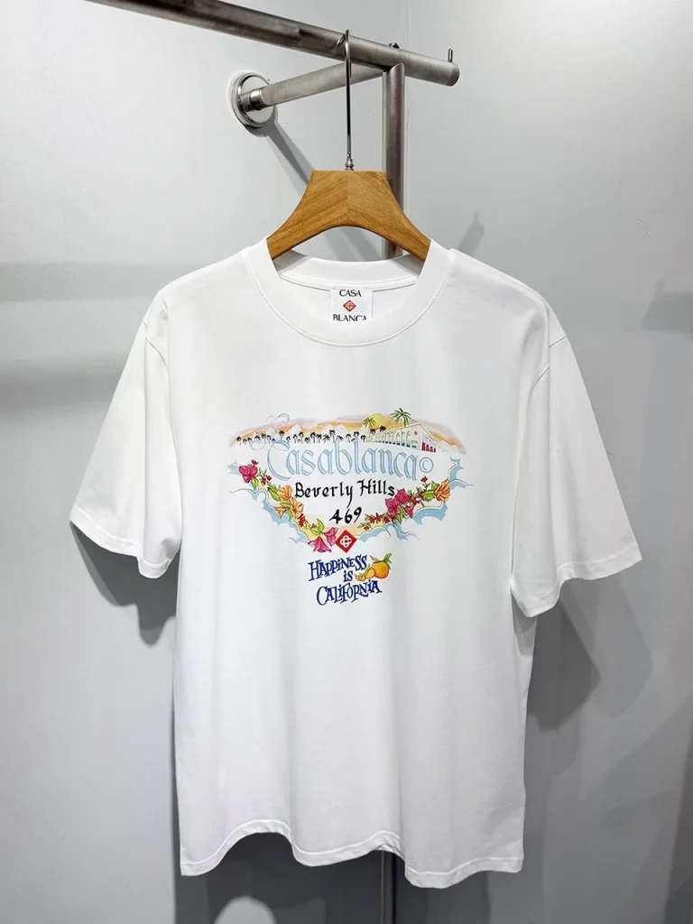 Cotton-Feel Printed T-Shirt