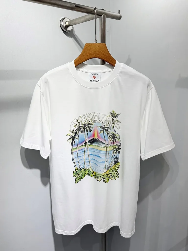 Cotton-Feel Printed T-Shirt
