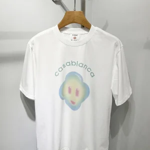 Casablanca Cotton-Feel Printed T-Shirt