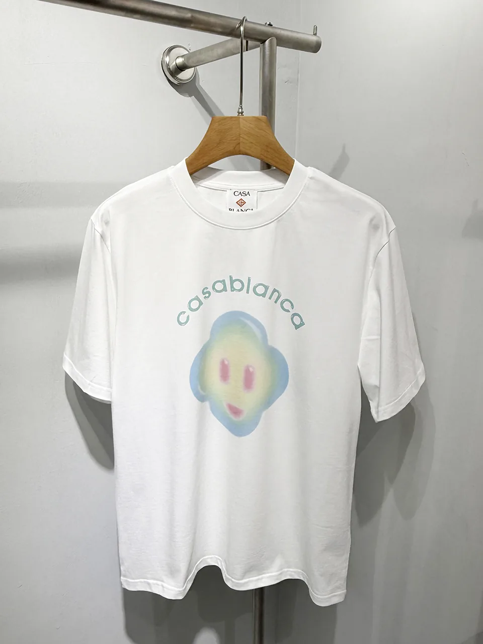 Casablanca Cotton-Feel Printed T-Shirt