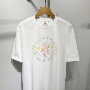 Casablanca Cotton-Feel Printed T-Shirt