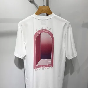 Casablanca Cotton-Feel Printed T-Shirt