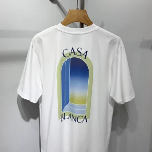 Casablanca Cotton-Feel Printed T-Shirt