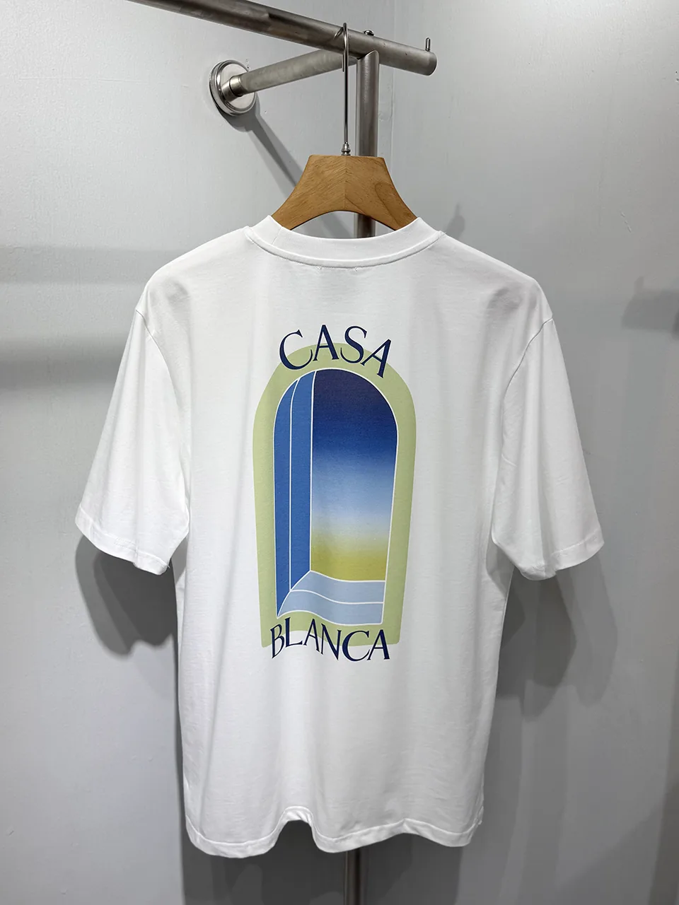 Casablanca Cotton-Feel Printed T-Shirt