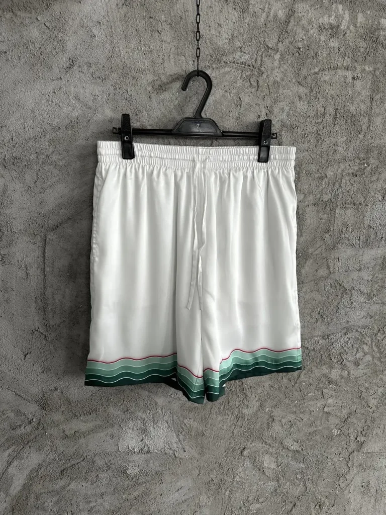 Casablanca 2025SS Silk Printed Shorts #0048