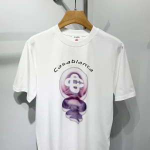 Casablanca Cotton-Feel Printed T-Shirt