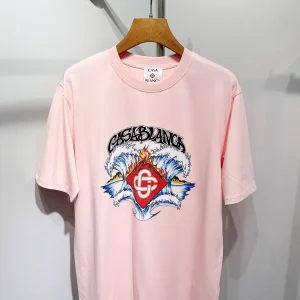 Casablanca Cotton-Feel Printed T-Shirt