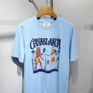 Casablanca Cotton-Feel Printed T-Shirt