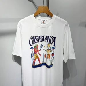 Casablanca Cotton-Feel Printed T-Shirt