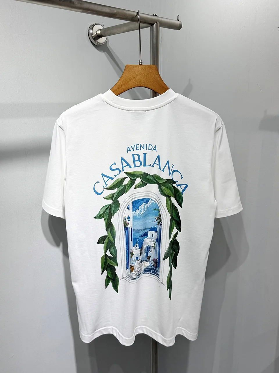 Casablanca Cotton-Feel Printed T-Shirt
