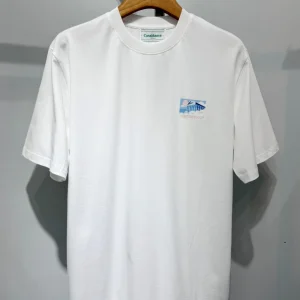 Casablanca Cotton-Feel Printed T-Shirt