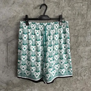 Casablanca Silk-Feel Printed Shorts