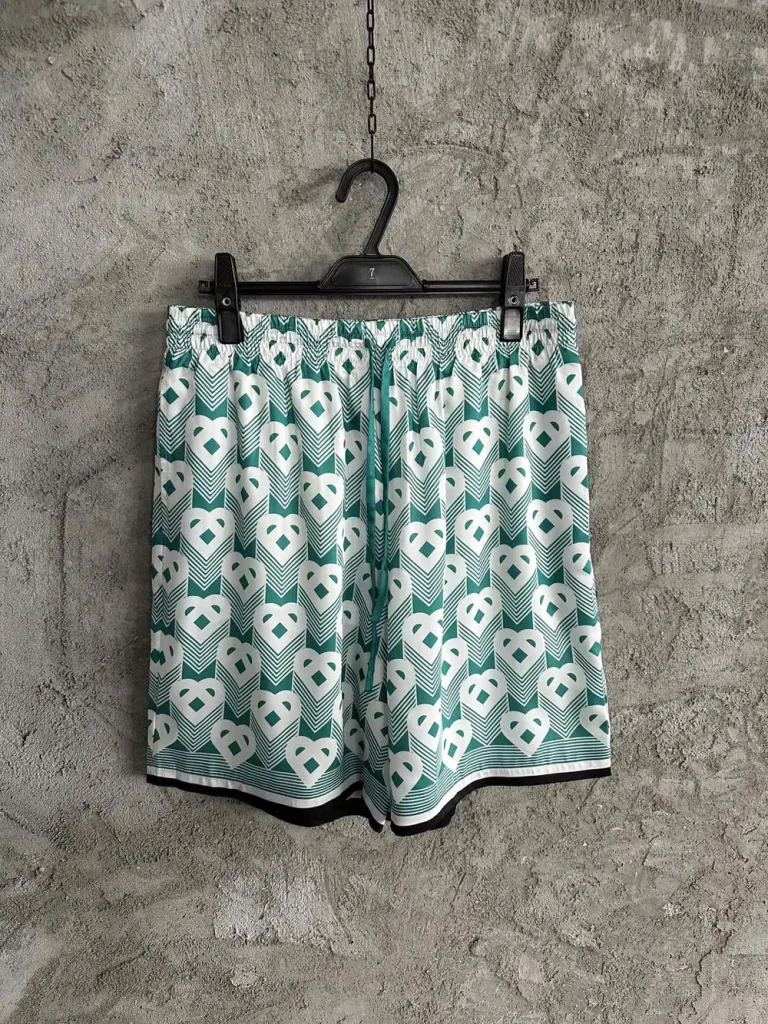 Casablanca 2024SS Silk Printed Shorts #0020