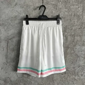 Casablanca Silk-Feel Printed Shorts