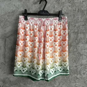 Casablanca Silk-Feel Printed Shorts