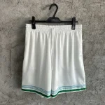 Silk-Feel Printed Shorts