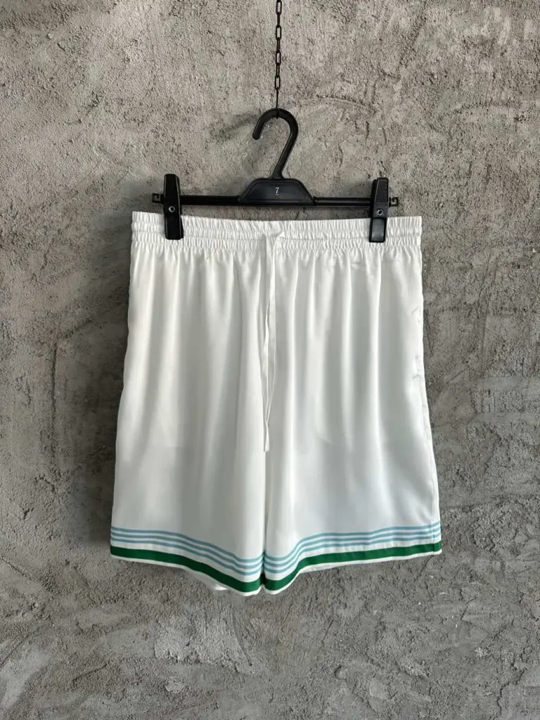 Silk-Feel Printed Shorts