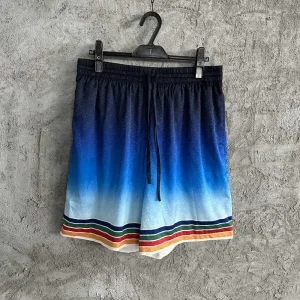 Casablanca Silk-Feel Printed Shorts