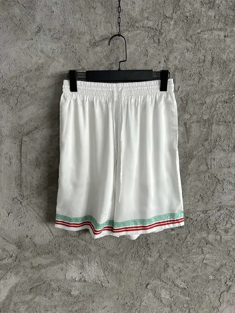 Casablanca 2024SS Silk Printed Shorts #0036