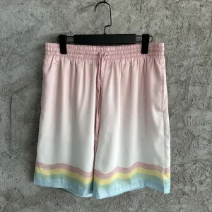 Casablanca Silk-Feel Printed Shorts