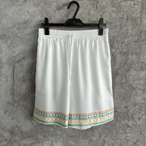 Casablanca Silk-Feel Printed Shorts