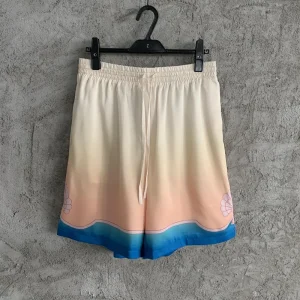 Casablanca Silk-Feel Printed Shorts