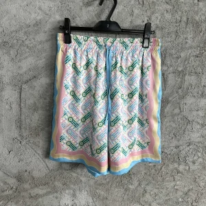Casablanca Silk-Feel Printed Shorts