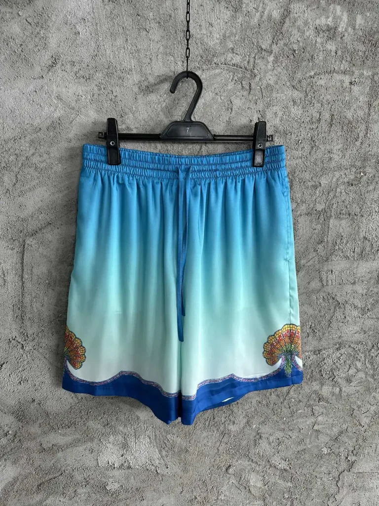 Casablanca 2025SS Silk Printed Shorts #0099