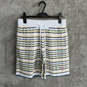 Casablanca Cotton-Feel Knit Shorts