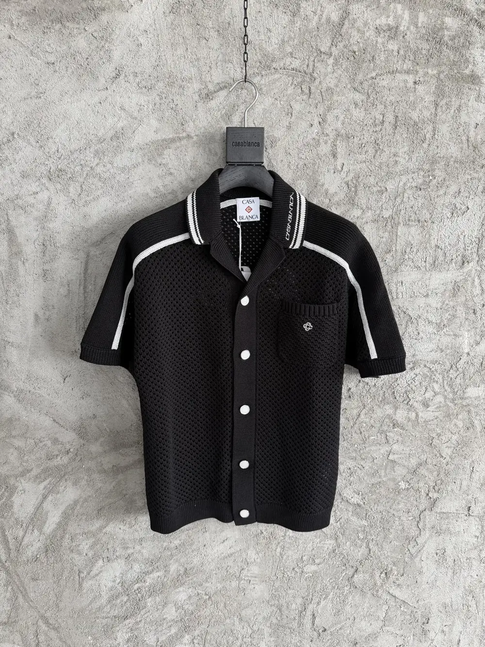 Casablanca Embroidered Knit Shirt