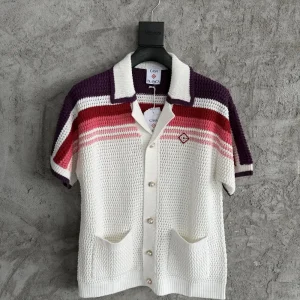 Casablanca Cotton-Feel Knit Shirt