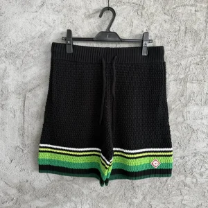 Casablanca Cotton-Feel Knit Shorts