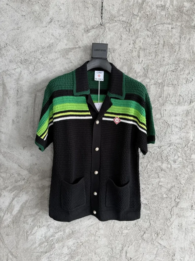 Casablanca 2026SS Cotton Knit Knit Shirt #0114