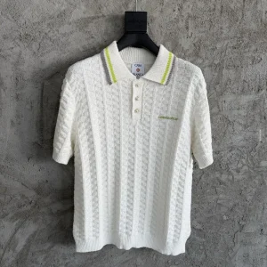 Casablanca Cotton-Feel Short Sleeve Shirt