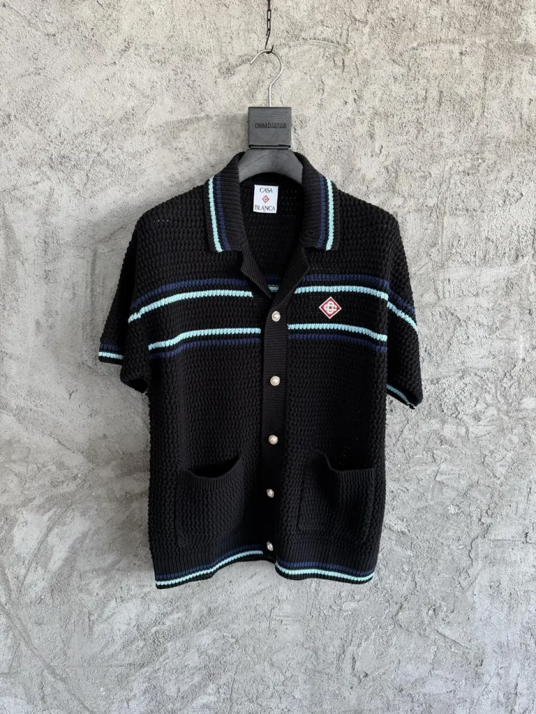 Casablanca 2026SS Cotton Knit Knit Shirt #0125