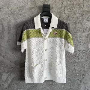 Casablanca Cotton-Feel Knit Shirt