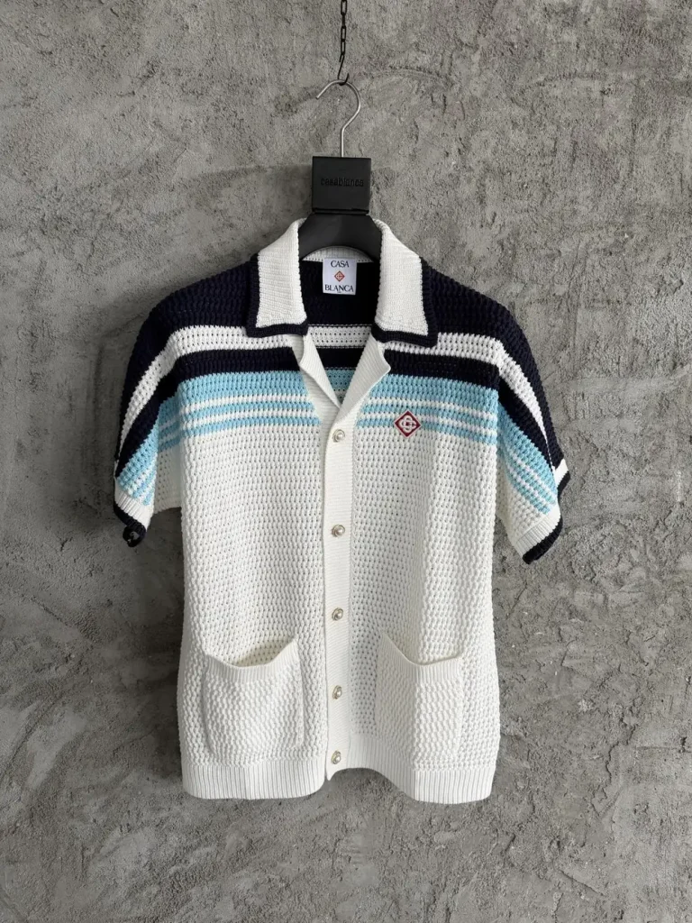 Casablanca 2025SS Cotton Knit Knit Shirt #0134