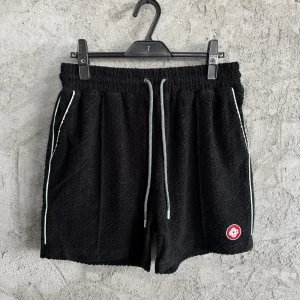 Casablanca Cotton-Feel Printed Shorts