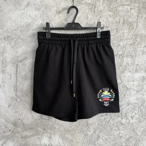 Casablanca Cotton-Feel Embroidered Shorts
