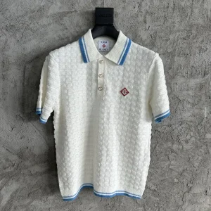 Casablanca Cotton-Feel Knit Shirt