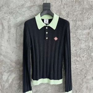Casablanca Cotton-Feel Knit Shirt