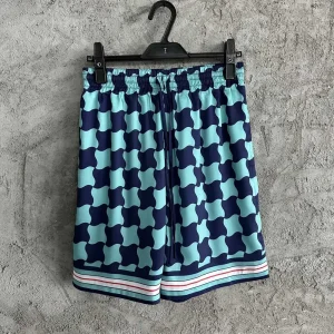 Casablanca Silk-Feel Printed Shorts