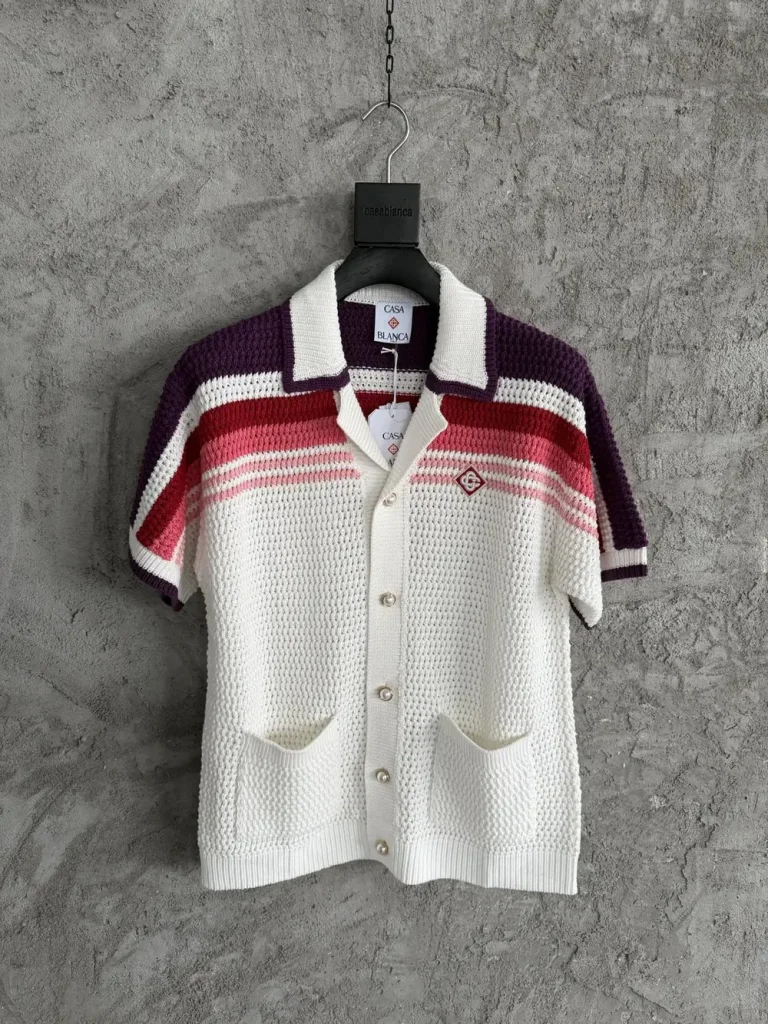 Casablanca 2026SS Cotton Knit Knit Shirt #0189