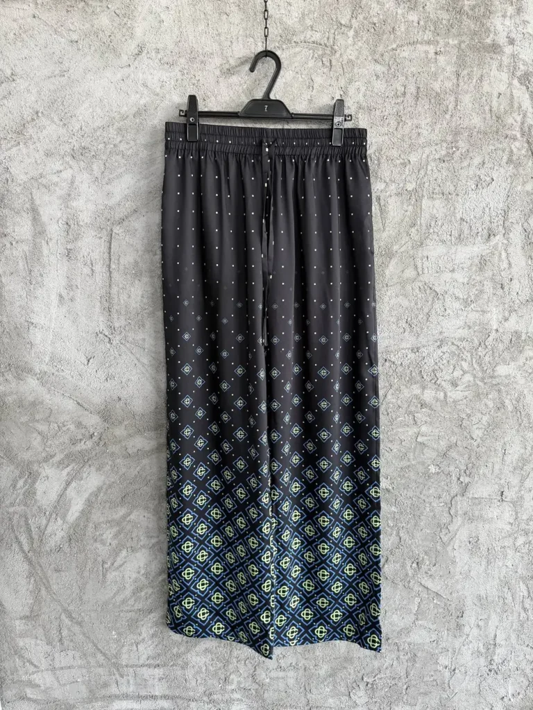 Casablanca 2026SS Silk Printed Pants #0193