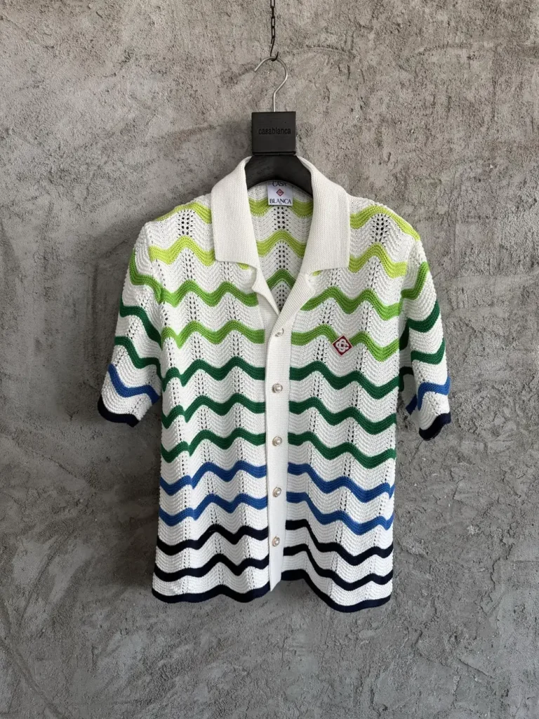 Casablanca 2026SS Cotton Knit Knit Shirt #0195