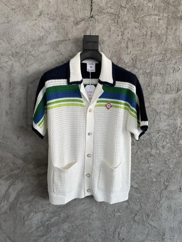 Casablanca 2026SS Cotton Knit Knit Shirt #0197