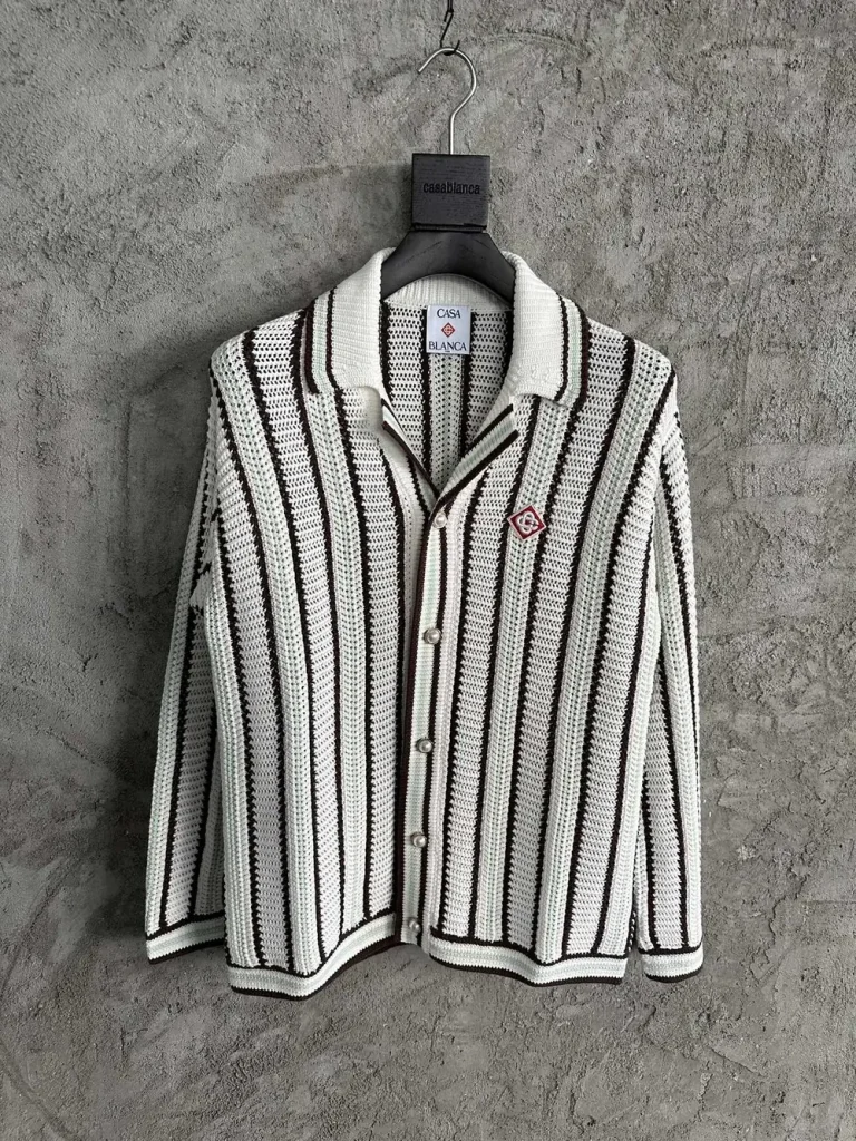 Casablanca 2025SS Cotton Knit Knit Shirt #0202