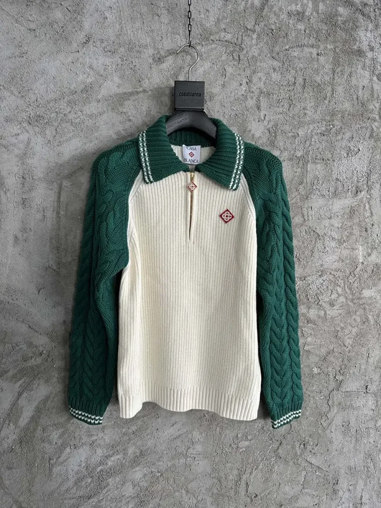 Casablanca 2025SS Wool Knit Knit Shirt #0203