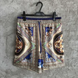 Casablanca Silk-Feel Printed Shorts