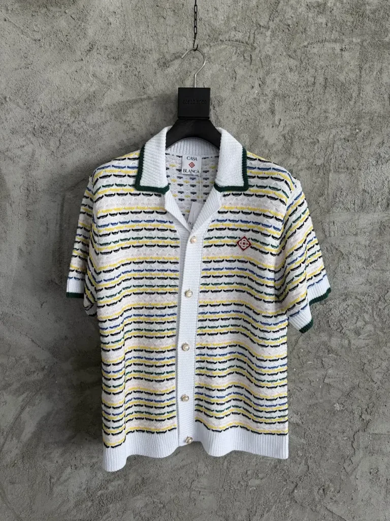 Casablanca 2026SS Cotton Knit Knit Shirt #0215